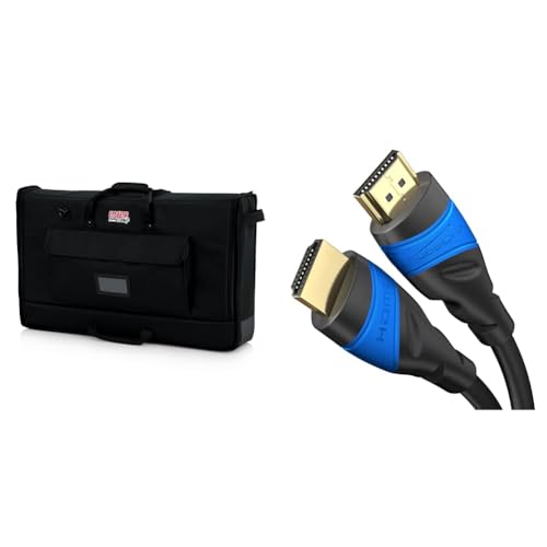 Écran 27 à 32 pouces protégé avec câble HDMI 4K de 10m