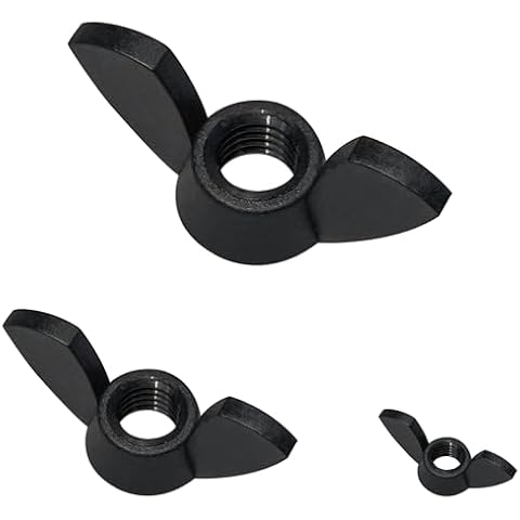 30 PCS Nylon Wing Nuts for Easy Use Cover