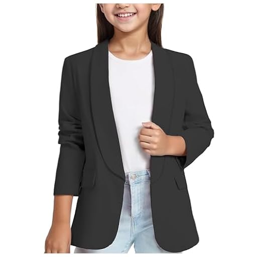 Suéter Para Niñas Cuello Chal, Formula, Chaqueta De Traje, Frente Abierto, Bolsillo Interior Para Niños Festivo, Negro , 11-12 años | Ya disponible en tu tienda friki favorita! En mundofriki.es!