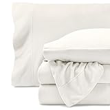 Bare Home Super Soft Fleece Sheet Set - King Size - Extra Plush Polar Fleece, No-Pilling Bed Sheets - All Season Cozy Warmth (King, Cream)