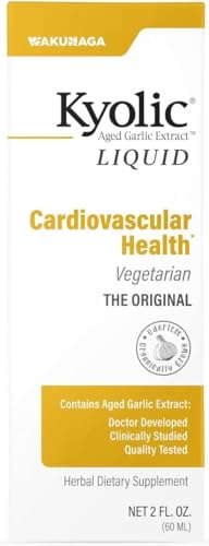 Kyolic Aged Garlic Extract Cardiovascular Health*, Liquid Two 2 Ounce Bottles (120 ml)