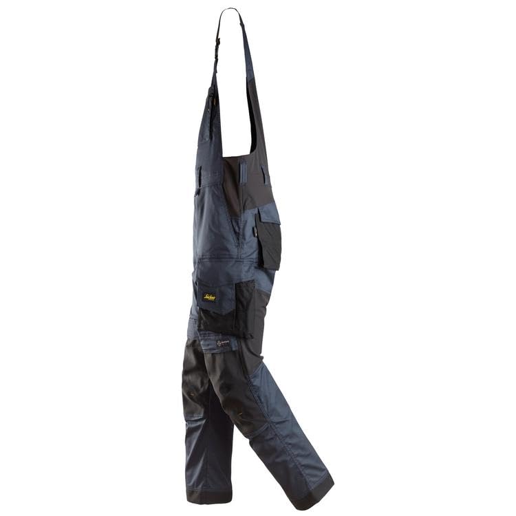 Snickers Workwear AllRoundWork Stretch spodnie robocze na szelkach i szelkach