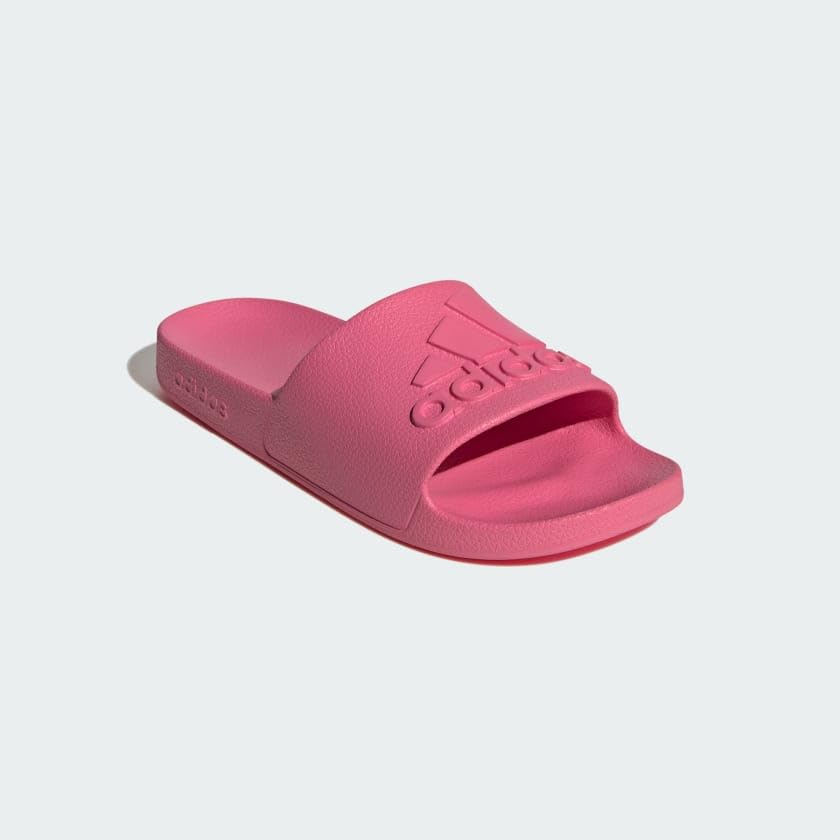Image of adidas Mens Adilette Aqua Slide Casual Sandals Casual - Black