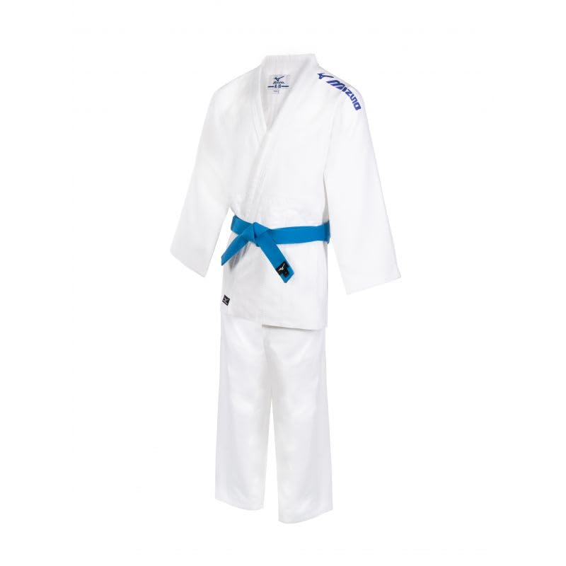 Mizuno Kimono Judo Keiko con bordado azul