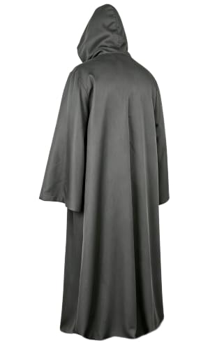 Image of GOLDSTITCH Men Hooded Robe Cloak Knight Fancy Cool Cosplay Costume