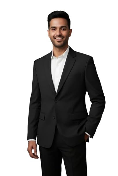 Men's Formal Blazer | Fully Lined | Slim Fit | Professional Jacket | Premium Business Formal Suit | Office | Wedding | All Purpose-picture-11