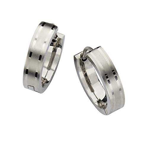 ZEEme 385010001 - Orecchini a cerchio da donna