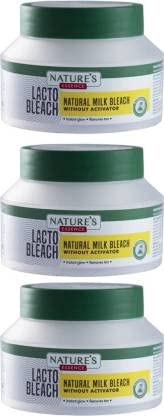 Nature's Essence Lacto Bleach Tan Removal Cream (Pack of 3) (150 g)