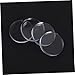 Cabilock 24 Pack Glass Spacer Pads Wood Anti-Slip Protective Bumpers for Glass Tables No Tools Needed