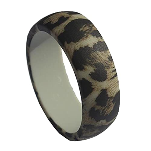 Silicone Leopard Print Rings Trio for Wedding and Parties4