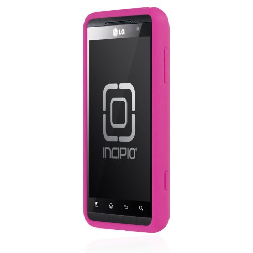 Incipio LG Thrill 4G Optimus 3D NGP Semi-Rigid Soft Shell Case - 1 Pack - Retail Packaging - Matte Fuchsia Magenta