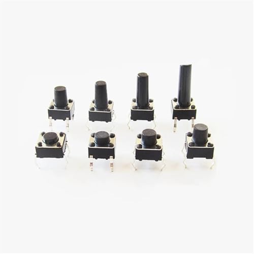 Pulsadores táctiles de 6x6x8mm idóneos para proyectos de robótica e interruptores de prototipos 1