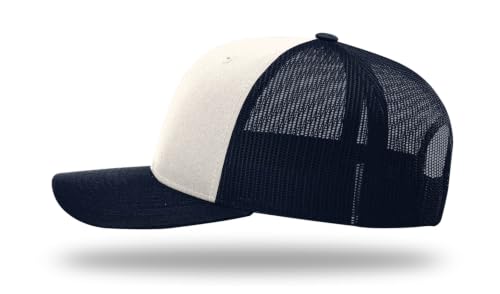 Image of Richardson 112 Trucker Hat - Premium Adjustable Snapback Hat - Structured Six Panel Richardson Blank Caps