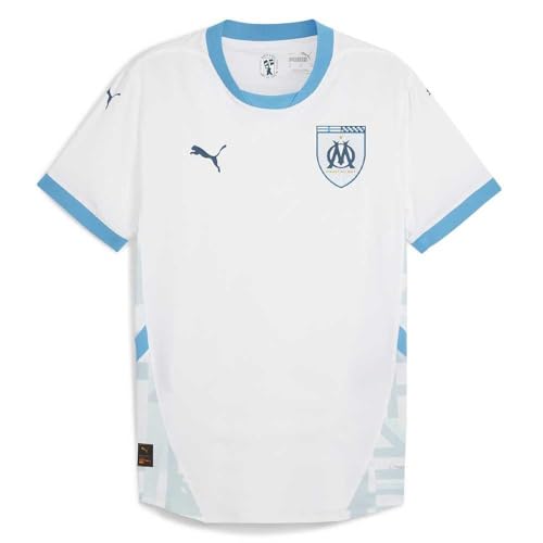 PUMA Om - Camiseta auténtica para el hogar (2024/2025), blanco, M