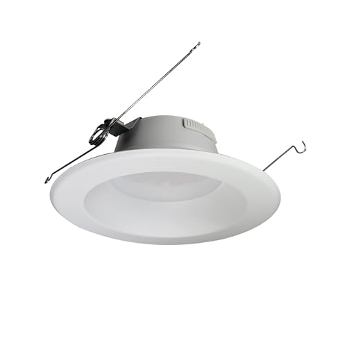Nora NOXAC-5631TWWW Onyx Tunable Retrofit Reflector Trim - 27/30/35/40/5000K, 90+CRI, 120V (White, 5/6