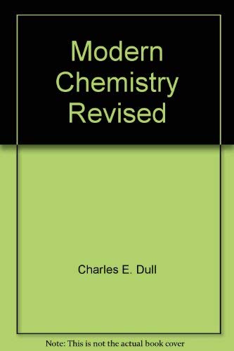Modern Chemistry B000OLAP8C Book Cover