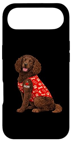 American Water Spaniel Mom I Love Mom �n�[�g �^�g�D�[ �X�}�z�P�[�X iPhone Air �p