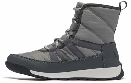 Sorel Whitney II - Botas cortas de invierno con encaje para mujer, Cantera, Carbón, 41.5 EU