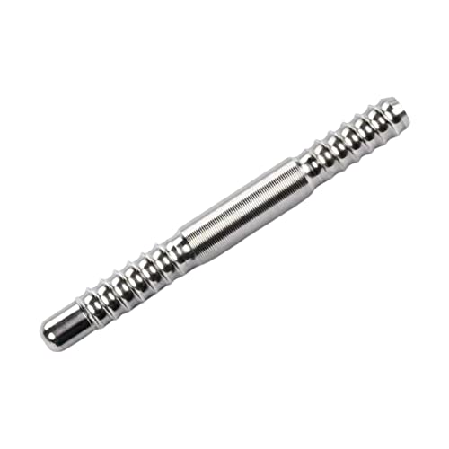 rockible Billiards Pool Cue Joint Pin Insert Pool Cue Joint Screws, Part Accessory, Durable Lightweight Easy Install Stainless Steel Shaft Fittings, for 3/8 * 8 Radial Pin