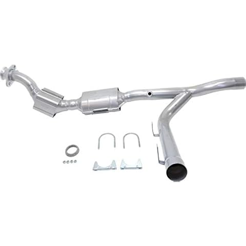 Evan Fischer Catalytic Converter Compatible with 1997-1998 Ford F-150, 1997-1998 Ford F-250 & 1997-1998 Ford Expedition Passenger Side Cover