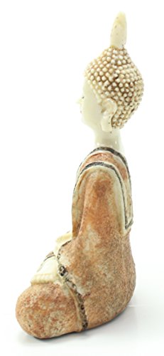 We Pay Your Sales Tax 5.5" (H) Peaceful Meditating Thai Buddha Statue For Those Who Want Tranquility #TOP2