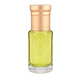 Luxury Scent Amber Oud Gold Perfume Oil 6ml Roll-On Unisex Attar – Long Lasting Alcohol-Free Fruity Amber Floral Arabic Inspired Fragrance, Premium Travel Size Gift for Men & Women
