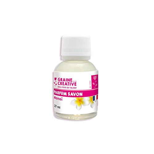 Flacon 27ml parfum liquide pour bougie et savon - Monoï