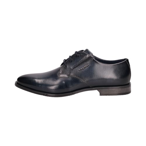 bugatti Herren Businessschuhe, Männer Schnürer,elegant,büro,Freizeit,Schnuerschuhe,Schnuerer,straßenschuhe,Low-tie,Dark Blue (4100)… – Ansicht 2