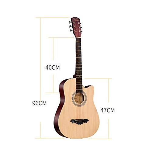 JTRHD Guitare Acoustique Les étudiants Folk Pratique de Guitare for débutants Guitare en Bois pour Adultes et Enfants… - Les Beatles, Paul McCartney, John Lennon, RIngo Starr, George Harrison JTRHD Guitare Acoustique Les étudiants Folk Pratique de Guitare for débutants Guitare en Bois pour Adultes et Enfants… – Image 7