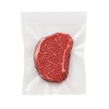 Sacchetti sottovuoto goffrati – Confezione da 100 – senza BPA – 75 µm – compatibili con macchine per aspirazione esterna (200 x 250 mm)