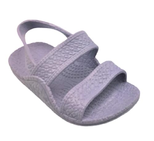 Image of J-Slips Toddler Sandals with Back Strap - Comfortable Boys and Girls Jesus Jandals for Beach and Summer - Waterproof Hawaiian Slides in 12 Colors, Sandalias