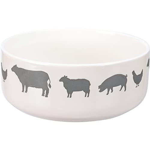 Primitives-By-Kathy-113765-Farm-Animals-Bowl-Set-775-inch-Diameter-Stoneware Primitives By Kathy 113765 Farm Animals Bowl Set 775 inch Diameter Stoneware