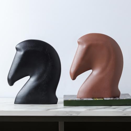 Adornos de Cabeza de Caballo de Resina para Decoración de Escritorio 6