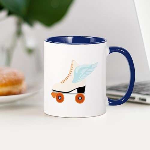 Taza de cerámica 11 oz con diseño patines miniatura 4