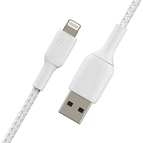 Belkin Câble Lightning Gaîne Tressée 1 m, Noir