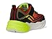 Flex-Glow Ultra Sneaker, Black/Red, 7 Toddler
