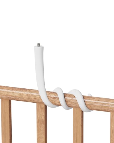 Loocam Baby Monitor Mount for Loocam Smart Baby Monitor, 17 Inch Flexible Versatile Twist Baby Camera Mount for Cameras with 1/4 Threaded Holes, No Tools or Wall Damage, Portable for Travel