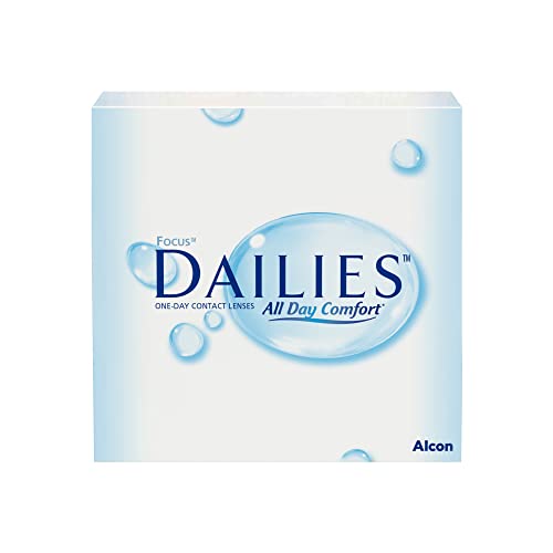 Focus Dailies All Day Comfort Tageslinsen weich | 90 Stück | BC 8.6 mm | DIA 13.8 mm | -03.00 Dioptrien