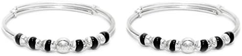 Black Half Nazariya for Baby Boys and Girls (Upto 3 Years)