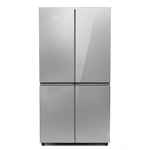 Godrej 670 L Multi Door, Triple Zones with Convertible Mode, Advanced Controls Frost Free Inverter Refrigerator (2023 Model, RM EONVELVET 685 RIT IN ST, Inox Steel)