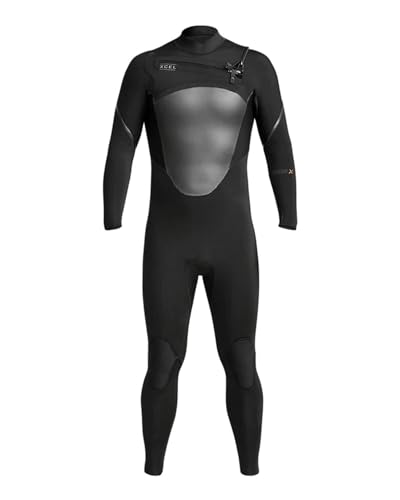 XCEL Mens 4/3mm Axis x Fullsuit Fall 2018, Black, Large/Tall