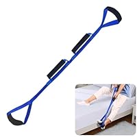 Gurxi 1 Stück Beinheber Zur Genesung Beinhebergurt Mit Gepolsterten Handgriffen Und Fußschlaufe Hilfsmittel Nach Hüft Op Mobilitätshilfen Beinheber Für Eingeschränkte Mobilität Nach Hüftersatz 100cm