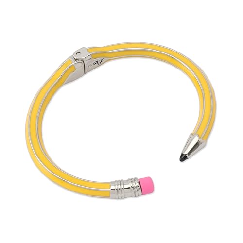 Betsey Johnson Women's Straight A's Pencil Cuff Bracelet3