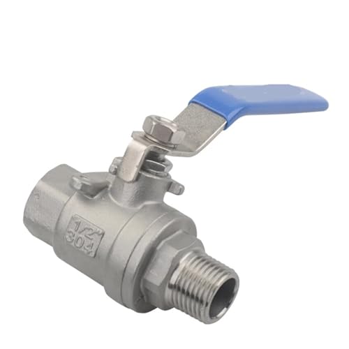 Robinet à bille en acier inoxydable de haute précision avec raccord BSPT - 2