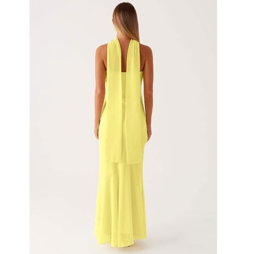 Image of Women Strapless Floral Dress with Sarf Mesh Tube Maxi Dress Summer Cocktail Wedding Guest