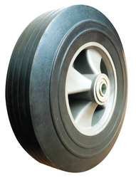 ZORO SELECTIndustrial Grade 1NWZ6 Wheel, Solid Rubber, 10 In, 450 Lb Cap