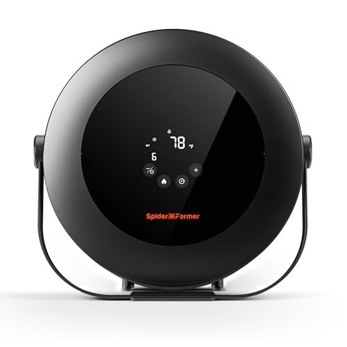 Spider Farmer Grow Tent Heater with Timer and Extension