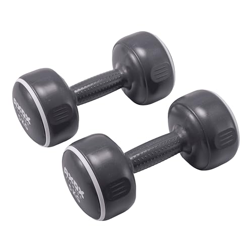 Axox Fitness 5 Kg Smart Dumbbells Pair Neoprene Grip Ergonomic Durable Polypropylene for Home Workouts Strength Toning & Endurance Training