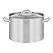 Royal Catering Edelstahltopf Induktion Kochtopf RCST-9E3-S (8 L, Bodendicke 3,8 mm, Edelstahl)