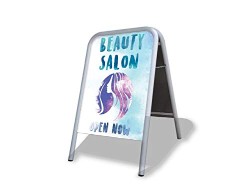 Beauty Salon Large A Board Pavement Sign MEGA Listing Outdoor Street Advertising Display...